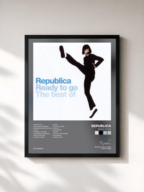 Republica · Ready To Go — Affiche encadrée