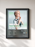 #noir Tableau de l'album Emma Hewitt Remixed (Mini Mix) de Emma Hewitt, cadre noir, imprimé et encadré en France