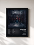 #noir Tableau de l'album The Chosen Ones de Deadly Guns, cadre noir, imprimé et encadré en France