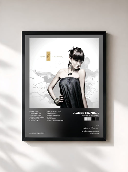 Agnes Monica · Agnes Is My Name — Affiche encadrée