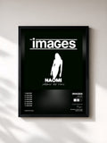 #noir Tableau de l'album Naomi (Jaloux de vous) - EP de Images, cadre noir, imprimé et encadré en France