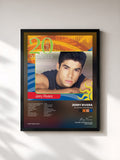 #noir Tableau de l'album 20 Exitos Originales de Jerry Rivera, cadre noir, imprimé et encadré en France