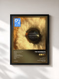 #noir Tableau de l'album Oh! The Ocean de The Wombats, cadre noir, imprimé et encadré en France