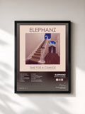 #noir Tableau de l'album TIME FOR A CHANGE (Deluxe Edition) de Elephanz, cadre noir, imprimé et encadré en France