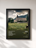 #noir Tableau de l'album Lovely Countryside de Annie, cadre noir, imprimé et encadré en France