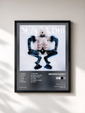 #noir Tableau de l'album SEXORCISM de Brooke Candy, cadre noir, imprimé et encadré en France