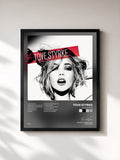 #noir Tableau de l'album Tove Styrke de Tove Styrke, cadre noir, imprimé et encadré en France