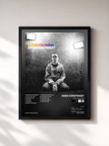 #noir Tableau de l'album True Colours de High Contrast, cadre noir, imprimé et encadré en France