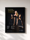 #noir Tableau de l'album Overloaded de Sugababes, cadre noir, imprimé et encadré en France