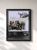 #noir Tableau de l'album An Ode de SEVENTEEN, cadre noir, imprimé et encadré en France