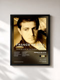 #noir Franco von Vita Hoy (Versión Remezclada) de Franco de Vita als gerahmter Kunstdruck, schwarzer Rahmen, gedruckt und gerahmt in Frankreich