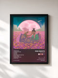 #noir Tableau de l'album Pink Moon de Pink Sweat$, cadre noir, imprimé et encadré en France