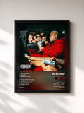 #noir Tableau de l'album Um Toque de Malandragem de MC Ryan SP, cadre noir, imprimé et encadré en France