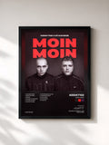#noir Tableau de l'album MOIN MOIN de Addikt102, cadre noir, imprimé et encadré en France