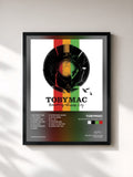 #noir Tableau de l'album Renovating Diverse City de tobyMac, cadre noir, imprimé et encadré en France