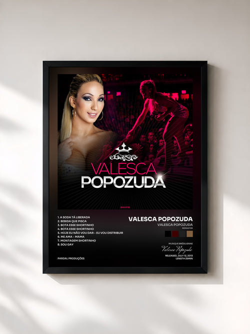 Valesca Popozuda · Valesca Popozuda (Remaster) — Affiche encadrée
