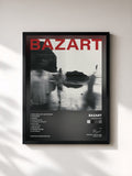 #noir Tableau de l'album Onderweg de Bazart, cadre noir, imprimé et encadré en France
