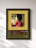 #noir Tableau de l'album Start From Here de Joanna Wang, cadre noir, imprimé et encadré en France