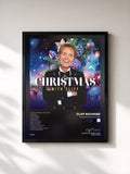 #noir Tableau de l'album Christmas with Cliff de Cliff Richard, cadre noir, imprimé et encadré en France