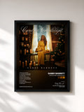 #noir Tableau de l'album Carols and Candlelight de Gabby Barrett, cadre noir, imprimé et encadré en France