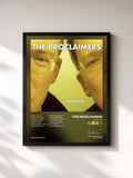 #noir Tableau de l'album Persevere de The Proclaimers, cadre noir, imprimé et encadré en France