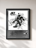#noir Tableau de l'album Get Born (Expanded Edition) de Jet, cadre noir, imprimé et encadré en France