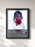 #noir Tableau de l'album Livin' On Love de Ilse DeLange, cadre noir, imprimé et encadré en France