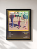 #noir Tableau de l'album Sweetheart of the Sun de The Bangles, cadre noir, imprimé et encadré en France