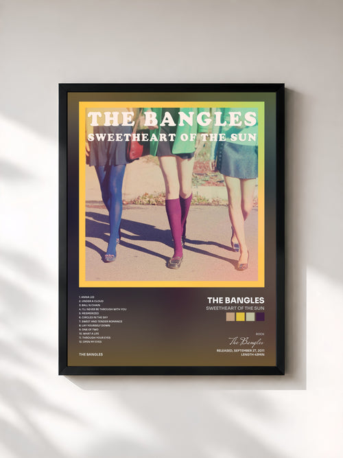 The Bangles · Sweetheart of the Sun — Affiche encadrée