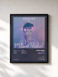 #noir Tableau de l'album Spaces de Maia Vidal, cadre noir, imprimé et encadré en France