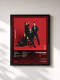 #noir Tableau de l'album English Graffiti (Expanded Edition) de The Vaccines, cadre noir, imprimé et encadré en France