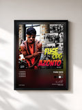 #noir Tableau de l'album Azonto (feat. Tiffany) - EP de Fuse ODG, cadre noir, imprimé et encadré en France