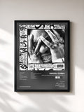 #noir Tableau de l'album King Of The Mischievous South Vol. 2 de Denzel Curry, cadre noir, imprimé et encadré en France