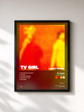 #noir Lonely Women di TV Girl in stampa incorniciata, cornice nera, stampata e incorniciata in Francia