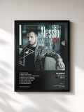#noir Tableau de l'album Ancora noi de Alessio, cadre noir, imprimé et encadré en France
