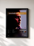 #noir Tableau de l'album Hercules de Aaron Neville, cadre noir, imprimé et encadré en France