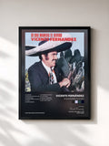 #noir Tableau de l'album De Que Manera Te Olvido de Vicente Fernández, cadre noir, imprimé et encadré en France