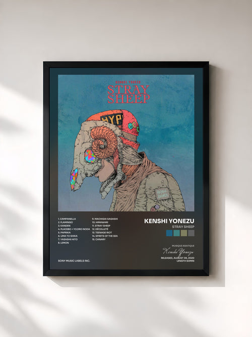 Kenshi Yonezu · STRAY SHEEP — Affiche encadrée