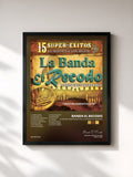 #noir Tableau de l'album 15 Instrumentales Con la Banda el Recodo de Banda El Recodo, cadre noir, imprimé et encadré en France