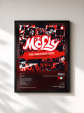 #noir Tableau de l'album The Greatest Bits: B-Sides & Rarities de McFly, cadre noir, imprimé et encadré en France