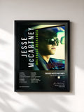 #noir Tableau de l'album Departure - Recharged de Jesse McCartney, cadre noir, imprimé et encadré en France