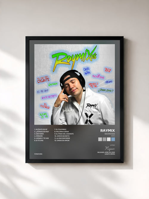 Raymix · RAYMIXes (Remix) — Affiche encadrée