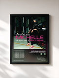 #noir Tableau de l'album We Break The Dawn - The Mixes Part 2 de Michelle Williams, cadre noir, imprimé et encadré en France