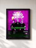 #noir Tableau de l'album The Big Mash Up (2012 Tour Edition) de Scooter, cadre noir, imprimé et encadré en France