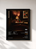 #noir Tableau de l'album If You Find This, It's Yours de GASHI, cadre noir, imprimé et encadré en France