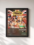 #noir Learning English - Lesson One (Deluxe-Edition mit Bonus-Tracks) von Die Toten Hosen als gerahmter Kunstdruck, schwarzer Rahmen, gedruckt und gerahmt in Frankreich