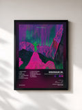 #noir Tableau de l'album Give a Glimpse of What Yer Not de Dinosaur Jr., cadre noir, imprimé et encadré en France