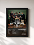#noir Tableau de l'album Das Beste de Culcha Candela, cadre noir, imprimé et encadré en France
