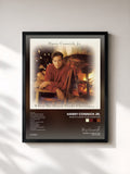 #noir Tableau de l'album When My Heart Finds Christmas de Harry Connick Jr., cadre noir, imprimé et encadré en France