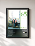 #noir Tableau de l'album Cantemos por Sevillanas (Remasterizado) de Los Del Río, cadre noir, imprimé et encadré en France